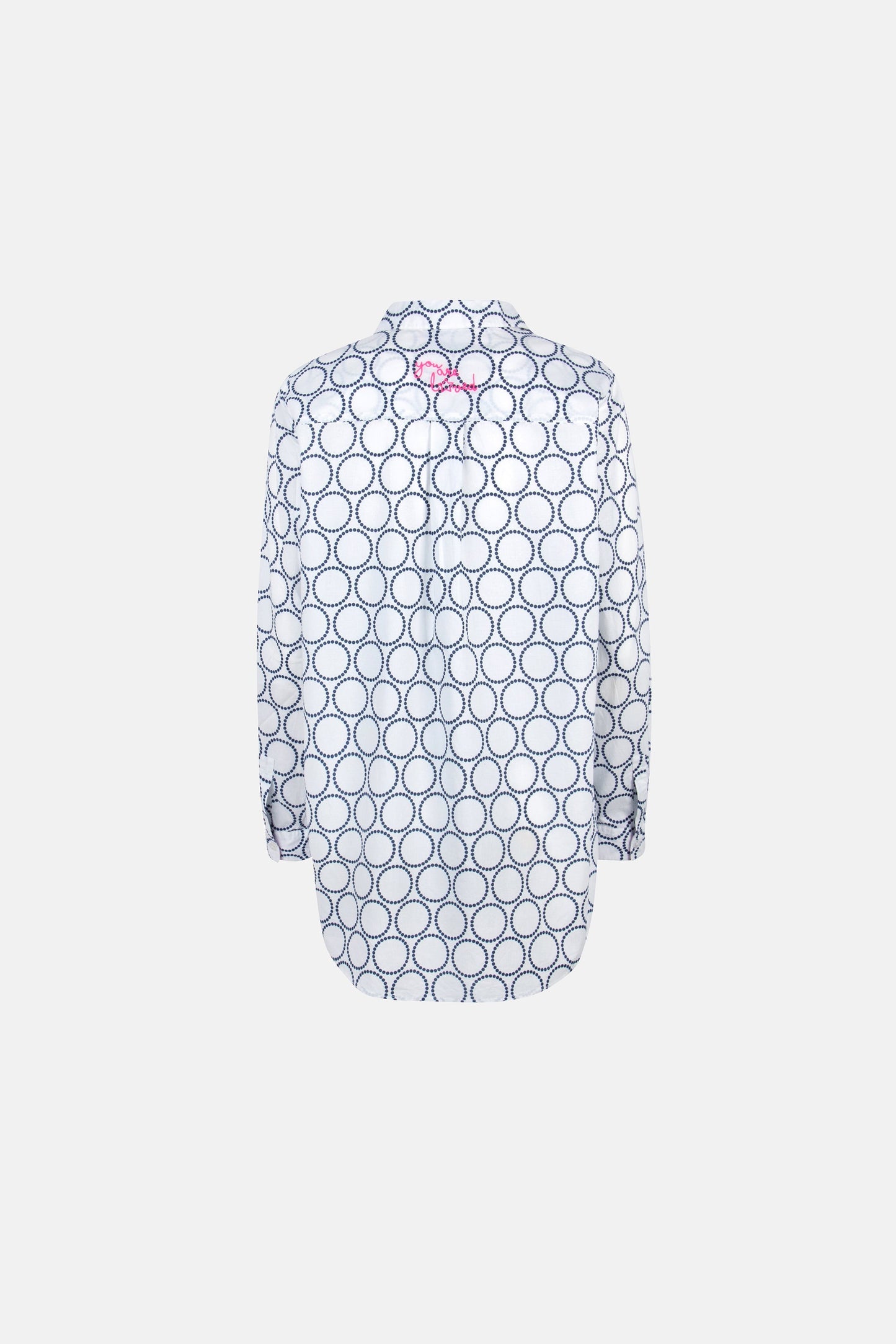 Bluse "OceanL" aus Baumwolle