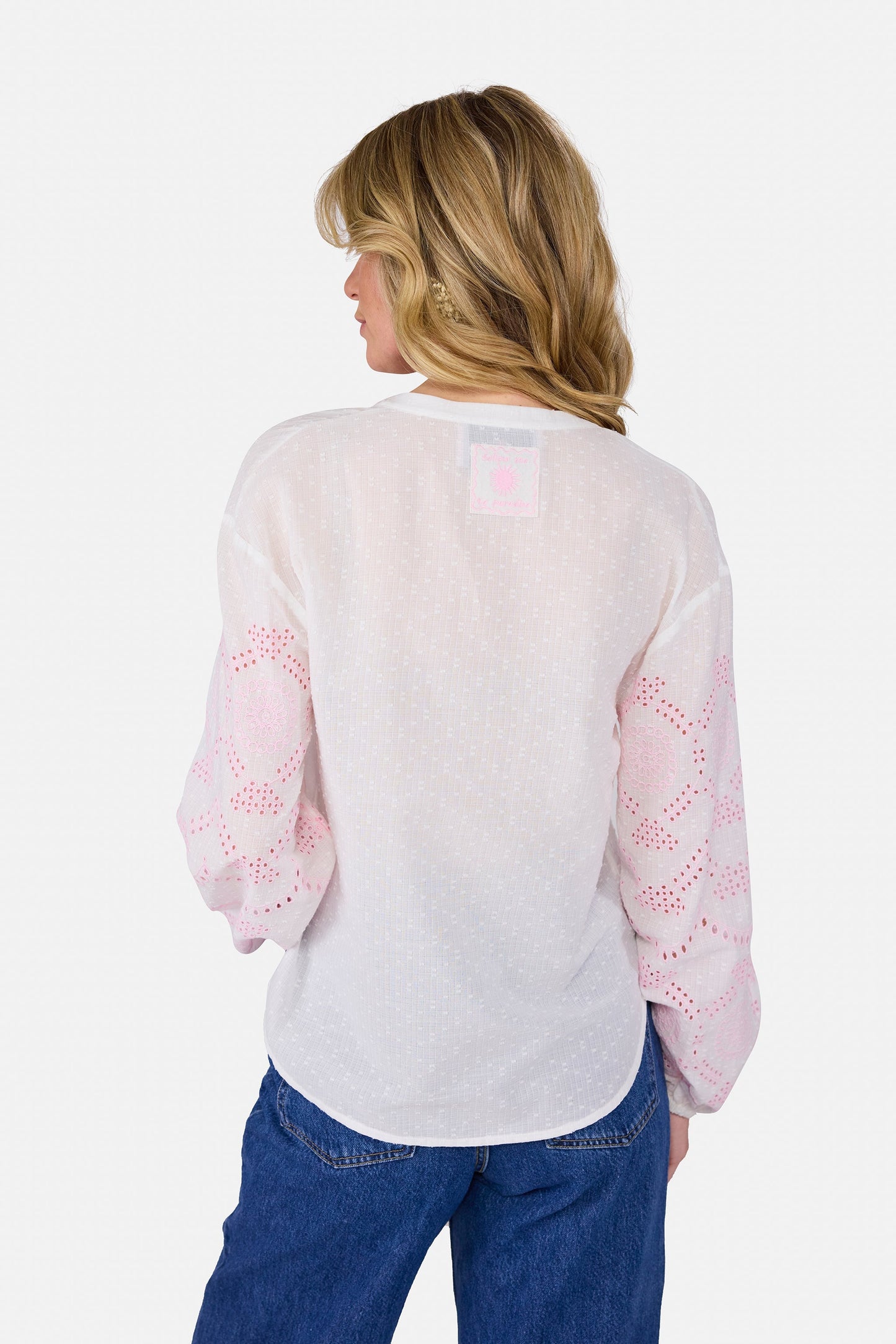 Bluse "ElcinL" aus Baumwolle