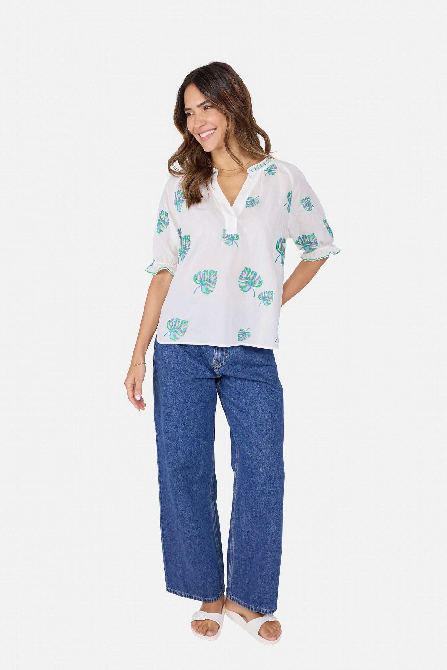 Bluse "RosulaL" aus Baumwolle