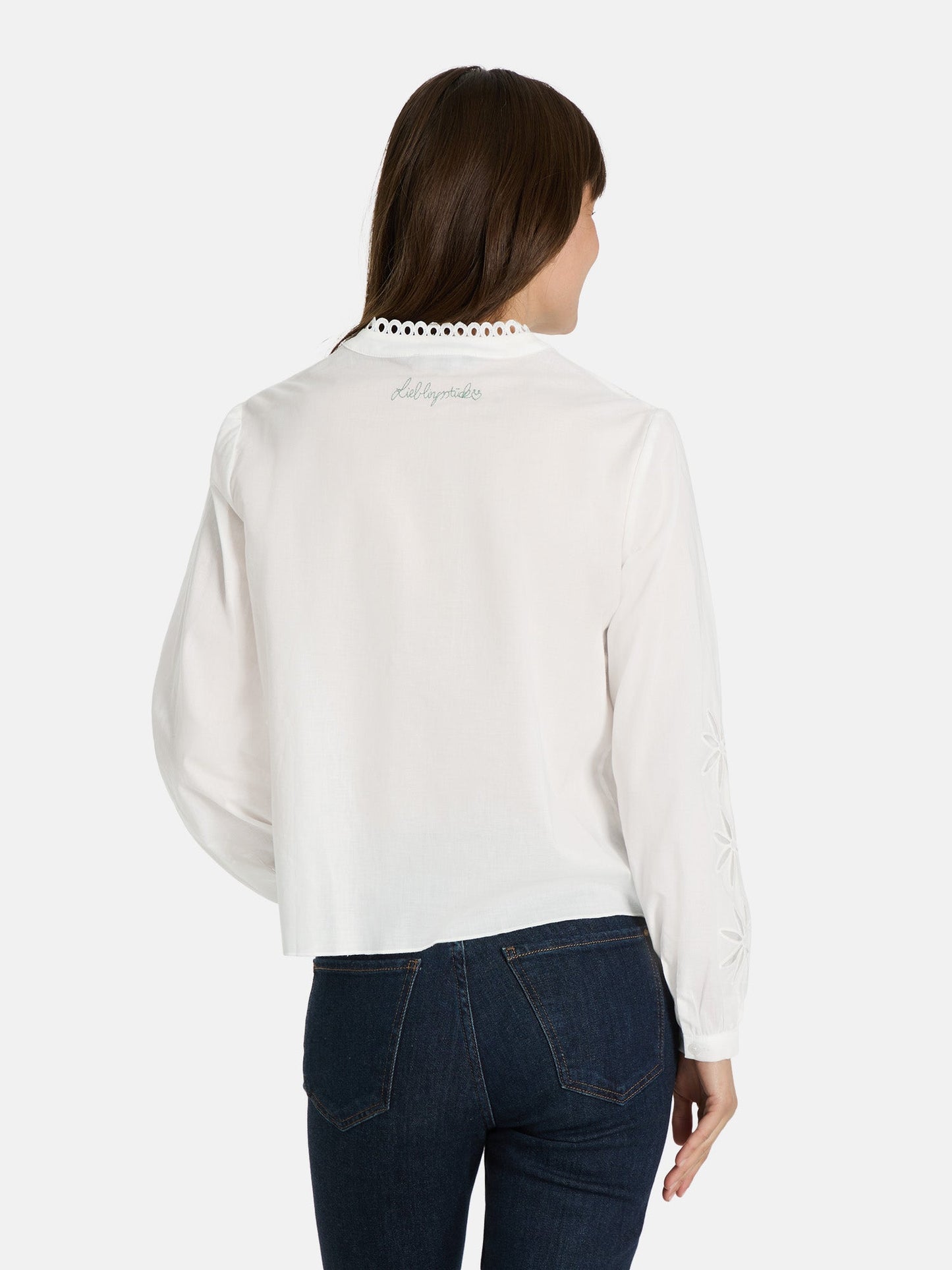 Bluse "EldridL" aus Baumwolle