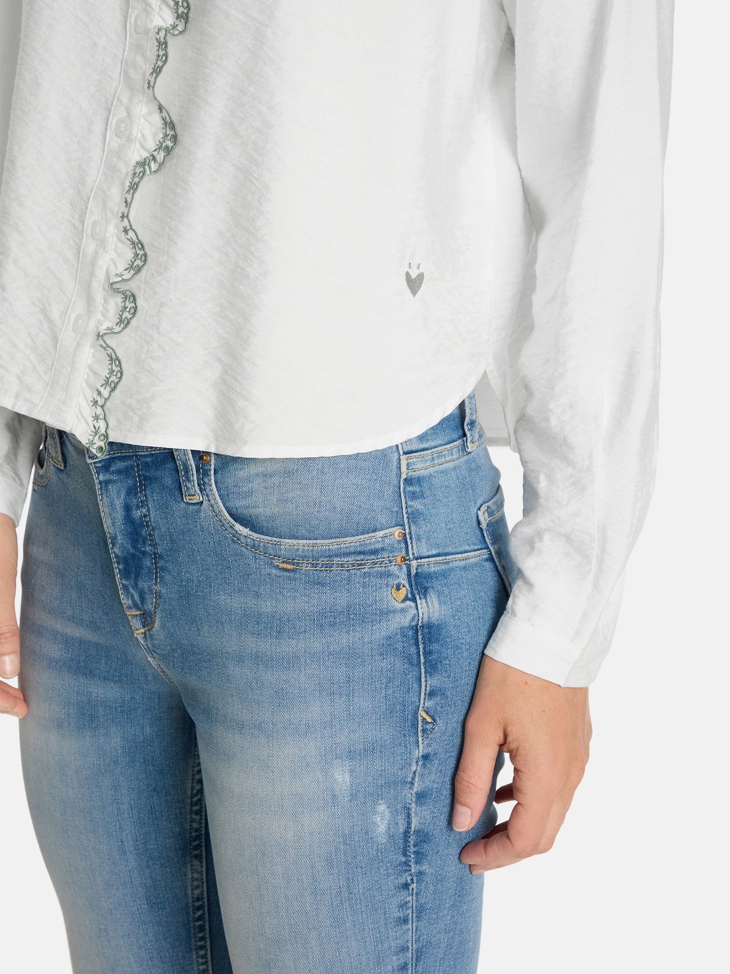 Bluse "EiltraudL" aus Viskosemix