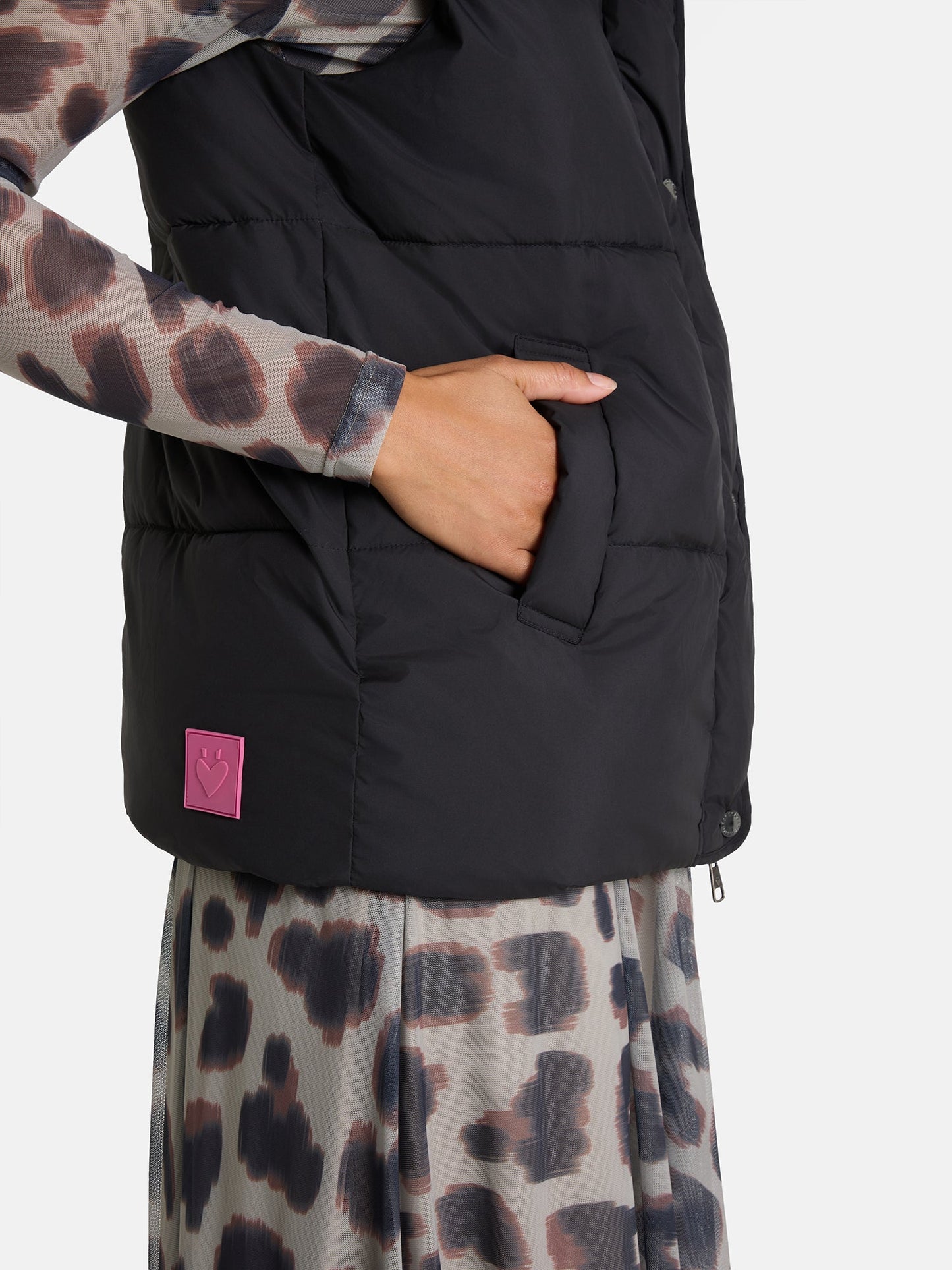 Weste "BatonL" aus Nylon
