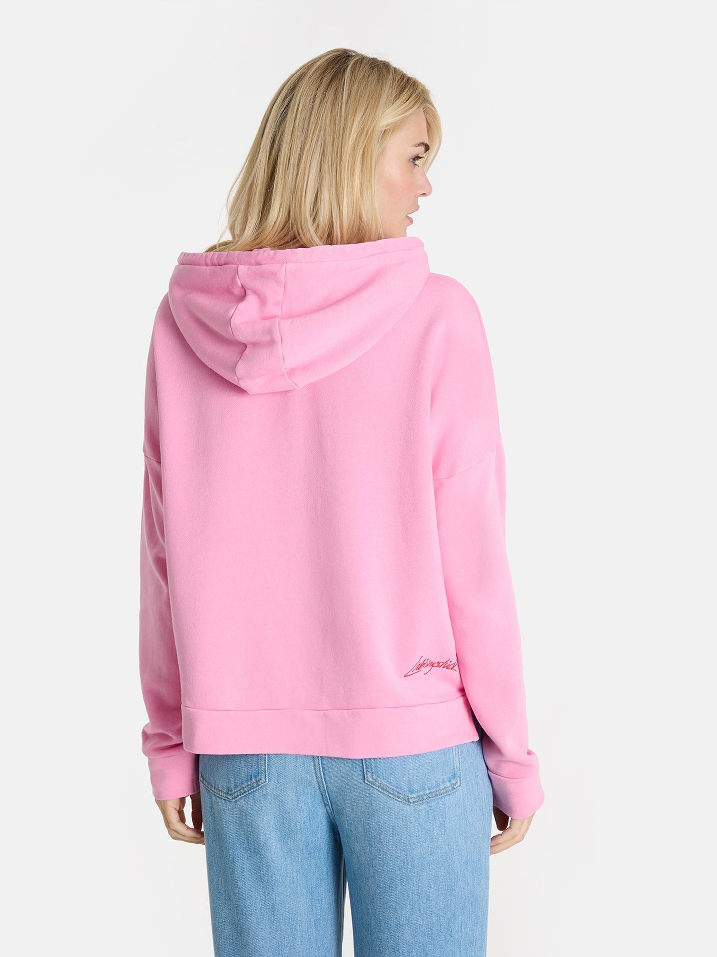 Hoodie "LivL" aus Baumwolle