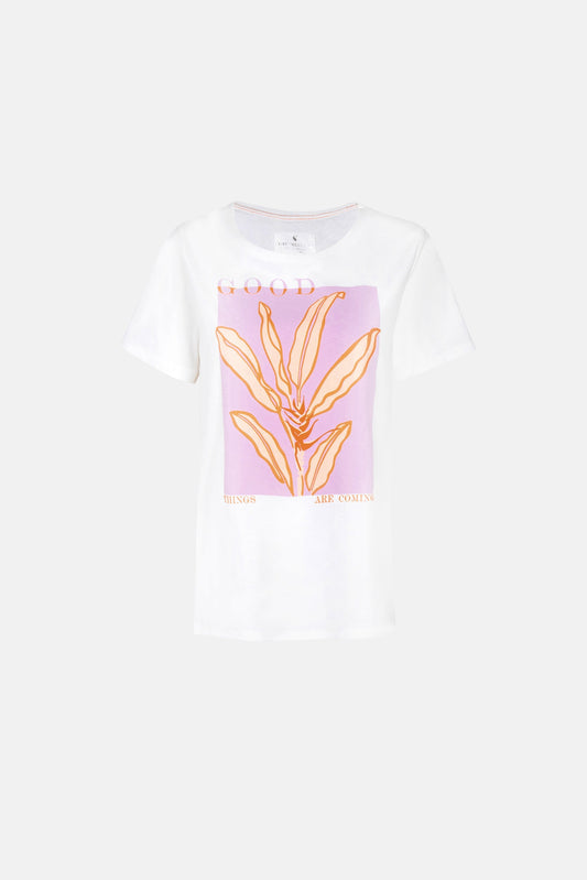 T-Shirt "DaliahL" aus Baumwolle
