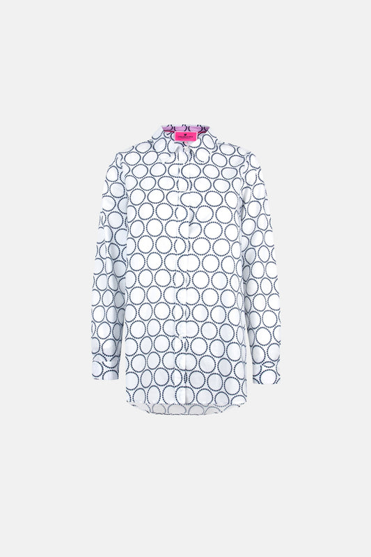 Bluse "OceanL" aus Baumwolle