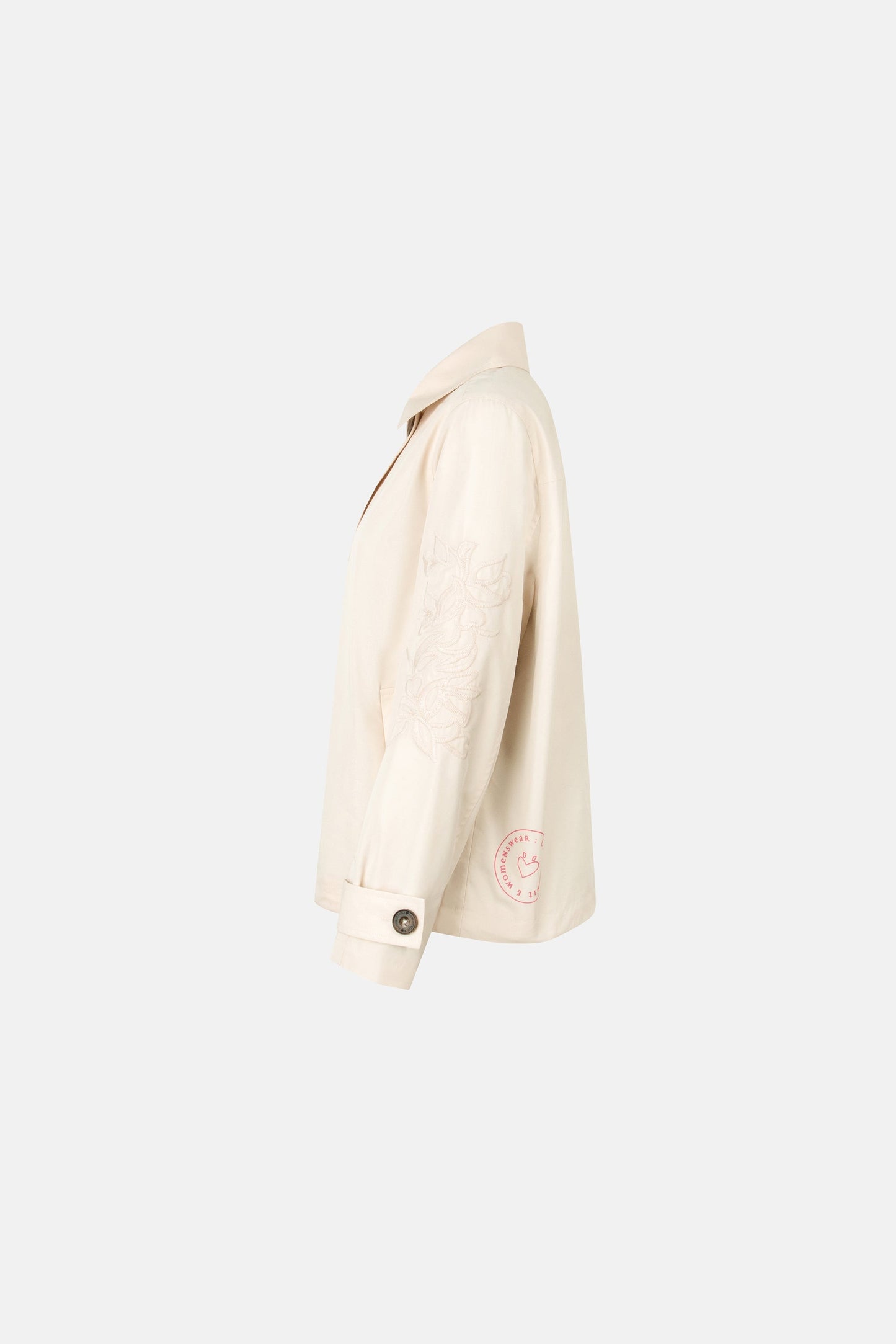 Trenchcoat "IniaL" aus Baumwollmix