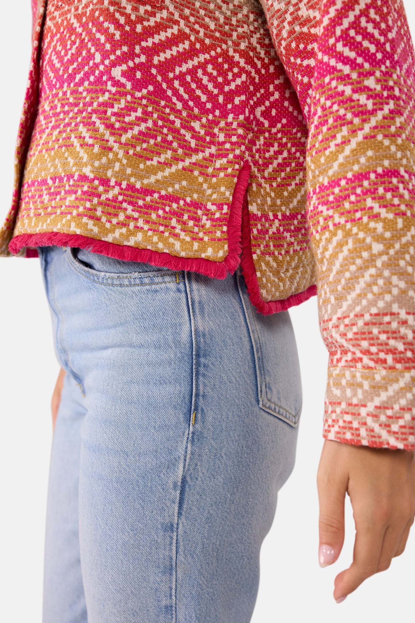 Jacke "IdnaL" aus Baumwolle