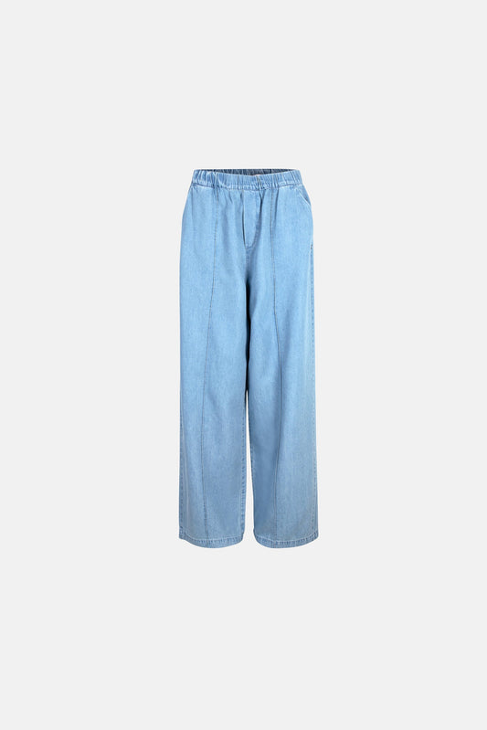 Bundfaltenhose "LS-051" aus Lyocellmix