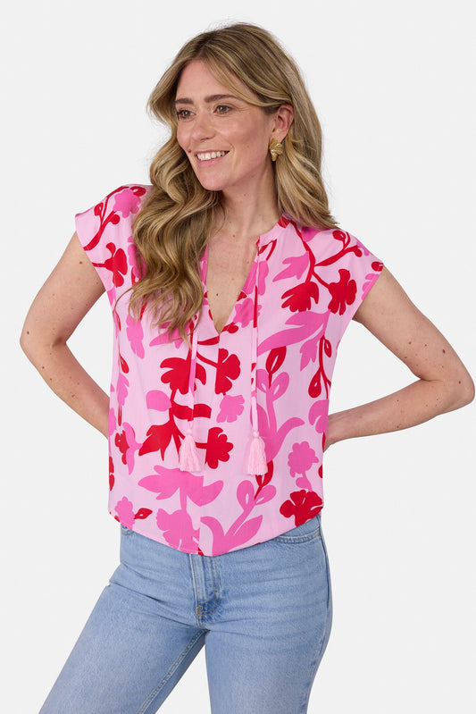 Bluse "KaleaL" aus Baumwolle